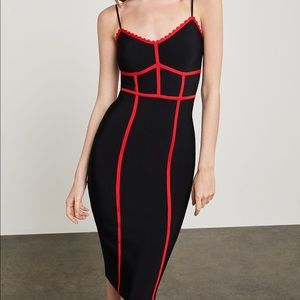 Strappy Bodycon Dress BCBGMaxAzria NWOT